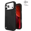 Speck Presidio2 Grip ClickLock & MagSafe - dėklas Apple iPhone 17 Pro Max Juodas / Slate Pilkas / Baltas