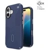 Dėklas Speck Presidio2 Grip ClickLock & MagSafe do iPhone 16 tamsiai mėlyna