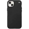 Speck Presidio2 Grip - dėklas skirtas Apple iPhone 15 Plus / 14 Plus su MICROBAN coating Juodas / Juodas / Baltas