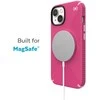 Speck Presidio2 Grip + MagSafe - dėklas skirtas Apple iPhone 14 Plus su MICROBAN coating Digitalpink / Blossompink / Baltas