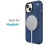 Speck Presidio2 Grip + MagSafe - dėklas skirtas Apple iPhone 14 Plus su MICROBAN coating Coastal Mėlyna / Juodas / Baltas