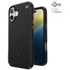 Speck Presidio2 Pro ClickLock & MagSafe - dėklas skirtas Apple iPhone 16 Plus Juodas / Slate Pilkas / Baltas