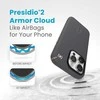 Dėklas Speck Presidio2 Pro ClickLock & MagSafe do iPhone 15 Pro pilka