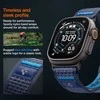 Spigen Athlex Air 2 aktyvus dirželis, tamsiai mėlynas - Apple Watch 49mm/46mm/45mm/44mm