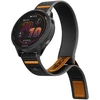 SPIGEN ATHLEX AIR GARMIN QUICK RELEASE 22 MM AKTYVUS Juodas/ORANŽINIS