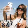 Spigen DA30L LAnyard Strap Crossbody juodas