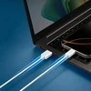 Spigen EB6010CC USB-C Cable 60W 200 cm - Baltas