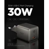 Spigen EE301EU-GAN ESSENTIAL 1 prievado tinklo įkroviklis 30W GUNMETAL