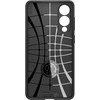 Spigen Liquid Air dėklas skirtas Samsung Galaxy S25 Edge – juodos spalvos