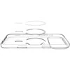 Spigen Liquid Crystal MagSafe dėklas skirtas Apple iPhone 17 Pro – skaidrus and baltos spalvos