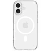 Spigen Liquid Crystal MagSafe dėklas skirtas Apple iPhone 17 – skaidrus and baltos spalvos