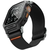 SPIGEN LITE FIT PRO IR GRŪDINTAS STIKLAS APPLE WATCH ULTRA 1 / 2 / 3 (49 MM) MATINĖ JUODA