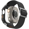 SPIGEN LITE FIT PRO IR GRŪDINTAS STIKLAS APPLE WATCH ULTRA 1 / 2 / 3 (49 MM) MATINĖ JUODA