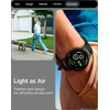Spigen Lite Fit X V2, juodos spalvos – Google Pixel Watch 4/3 45mm