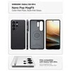 Spigen Nano POP Mag MagSafe dėklas Samsung Galaxy S26 Ultra juodos spalvos Sesame