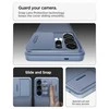 Spigen Optik Armor dėklas skirtas Samsung Galaxy S26 Ultra – mėlynos spalvos