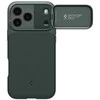 Spigen Optik Armor Mag MagSafe dėklas Apple iPhone 17 Pro Abyss žalios spalvos