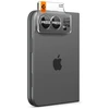 Spigen OPTIK PRO GLAS.TR EZ FIT KAMEROS APSAUGA 2-PACK IPHONE DUO STAR Baltas