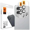 Spigen Optik Pro GLAS.TR "Ez Fit" 2-pack Camera Cdėklas skirtas Samsung Galaxy S25 Edge – juodos spalvos