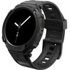 „Spigen Rugged Armor Pro“, matinis juodas - „Galaxy Watch 8“ (40 mm)