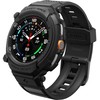 „Spigen Rugged Armor Pro“, matinis juodas - „Galaxy Watch 8 Classic“ (46 mm)