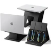 Spigen Slim Fold Nešiojamas kompiuteris Stand & Standing Desk LD201-S10, juodas