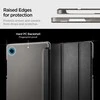 Spigen Smart Fold Galaxy Tab A9 / A11 8.7 X110 / X115 / X133 / X135 matinės juodos spalvos