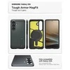 Spigen Tough Armor Mag MagSafe dėklas skirtas Samsung Galaxy S26 – žalios spalvos