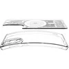 Spigen Ultra Hybrid Mag dėklas su MagSafe skirtas Samsung Galaxy S25 Edge su Print – baltos spalvos