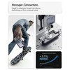 Spigen Ultra Hybrid Mag MagSafe dėklas skirtas Samsung Galaxy S26+ – skaidrus ir mėlynos spalvos