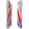 Spigen Ultra Hybrid MagSafe dėklas skirtas Apple iPhone 17 Pro – skaidrus pilkos spalvos