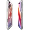 Dėklas „Spigen Ultra Hybrid MagSafe“, skaidrus baltas - iPhone 17 Pro Max