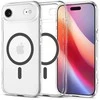 Spigen Ultra Hybrid MagSafe dėklas skirtas Apple iPhone 17 Air – skaidrus pilkos spalvos