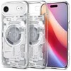 Spigen Ultra Hybrid MagSafe dėklas skirtas Apple iPhone 17 Air Zero One – baltos spalvos