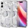 Spigen Ultra Hybrid MagSafe dėklas skirtas Apple iPhone 17 Zero One – baltos spalvos
