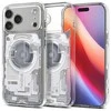 Spigen Ultra Hybrid MagSafe dėklas skirtas Apple iPhone 17 Pro Zero One – baltos spalvos