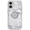 Spigen Ultra Hybrid MagSafe dėklas skirtas Apple iPhone 17 Zero One – baltos spalvos