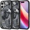Spigen Ultra Hybrid MagSafe dėklas skirtas Apple iPhone 17 Zero One – juodos spalvos