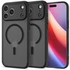 Spigen Ultra Hybrid MagSafe dėklas skirtas Apple iPhone 17 Pro – juodos spalvos