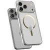Spigen Ultra Hybrid MagSafe dėklas skirtas Apple iPhone 17 Pro – skaidrus auksos spalvos