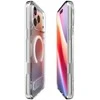 Dėklas Spigen „Ultra Hybrid S MagSafe“, skaidriai baltas – „iPhone 17 Pro Max“