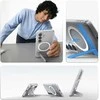Spigen Ultra Hybrid S Mag MagSafe dėklas skirtas Samsung Galaxy S26+ – skaidrus ir baltos spalvos