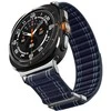 „Spigen“ medžiaginis dirželis (su lipdukais), tamsiai mėlynas – „Samsung Galaxy Watch Ultra 47mm“