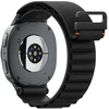 Spigen WBF1 DIRŽELIS Samsung Galaxy WATCH 8 / 9 / CLASSIC (40 / 44 / 46 MM) Juodas