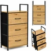 Spintelė su 3 audinio stalčiais ModernHome