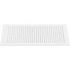 Spintelės durelės, baltos, 99,3x39,4cm, pušis, žaliuzių dizaino