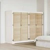 Spintelės durys su durimis 4 pcs Natūrali 49,5 x 2,1 x 140,5 cm