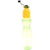 Excellent Houseware Sportinė gertuvė su šiaudeliu 500 ml žalia