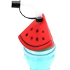 Excellent Houseware Sportinis butelis su šiaudeliu 500ml mėlynas