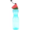 Excellent Houseware Sportinis butelis su šiaudeliu 500ml mėlynas